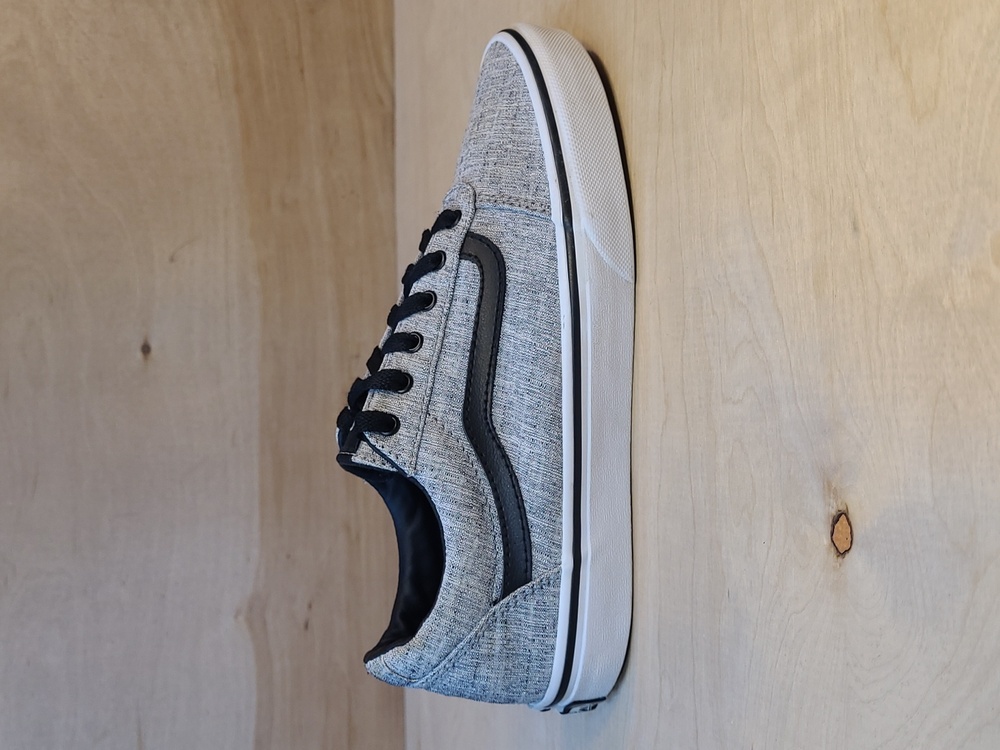 Vans Ward Textile Gray and White Sneakers